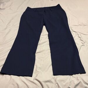 New York & Company Navy Wide-Leg Pants
